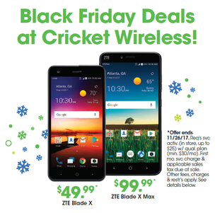 N-Finite Wireless-Clayton, NC - Black Friday BOGO Friday - Sunday at  Cricket Wireless Switch to Cricket and save more than ever! Unlimited Talk  Text and Data w/ 15 GB of Hotspot +