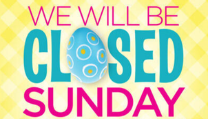 Closed Sunday, April 1 for Easter - One Stop Communications
